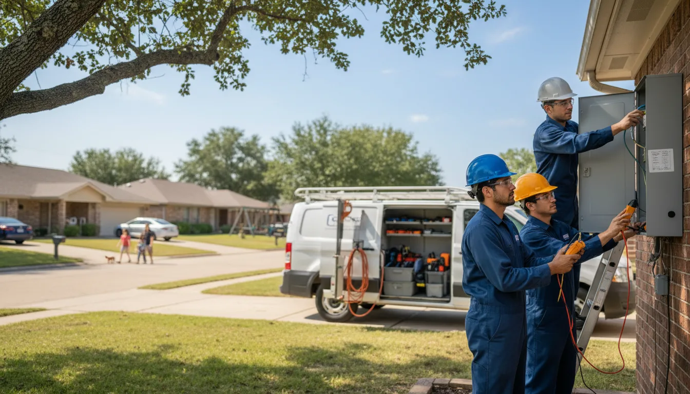 Certified electrician providing emergency electrical services in Emerson, KY